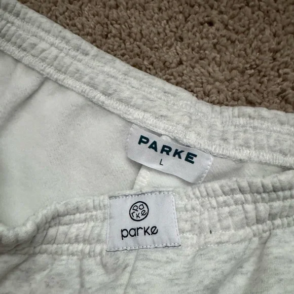 Cozy Light Gray Women's Sweatpants - Picture 2 of 2